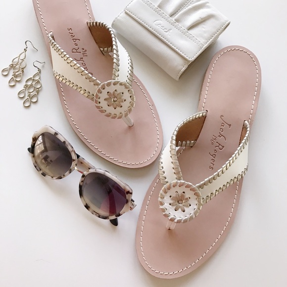 Jack Rogers Shoes - NWT Jack Rogers | Leather Thong Sandals Ro | 11